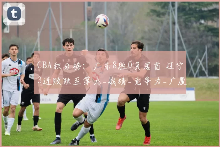 CBA积分榜：广东8胜0负居首 辽宁3连败跌至第九_战绩_竞争力_广厦